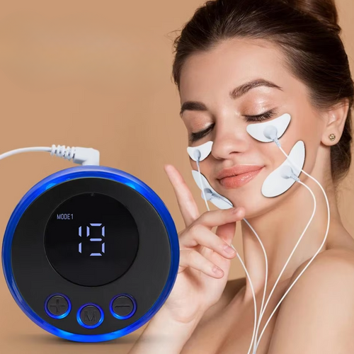 Ansiktsmassasjer med akupunkturfunksjon – 8 moduser – 19 hastigheter – GlowSense | Luvikno