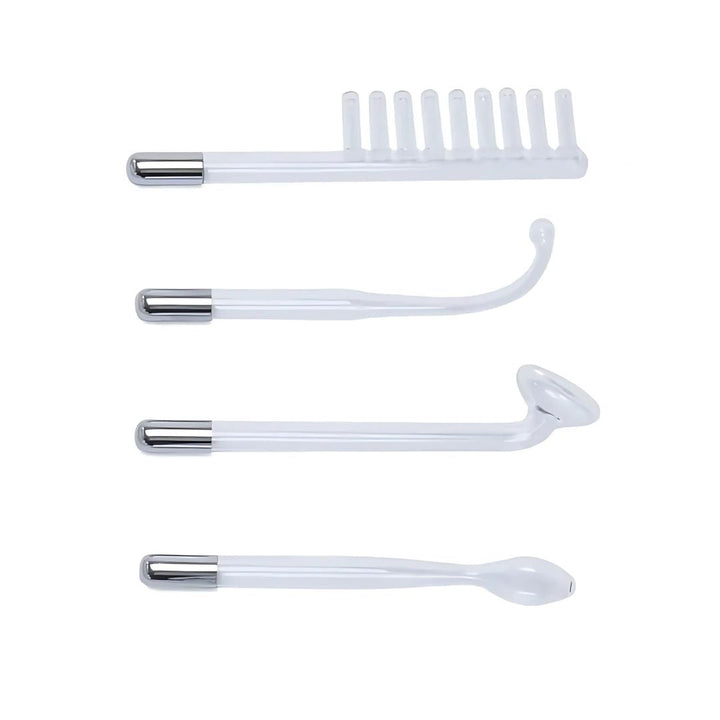 GlowVive Høyfrekvent D'arsonval Beauty Device | for Akne - Anti-Aging - Hudoppstramming - Hårvekst - Hodebunnspleie Luvikno
