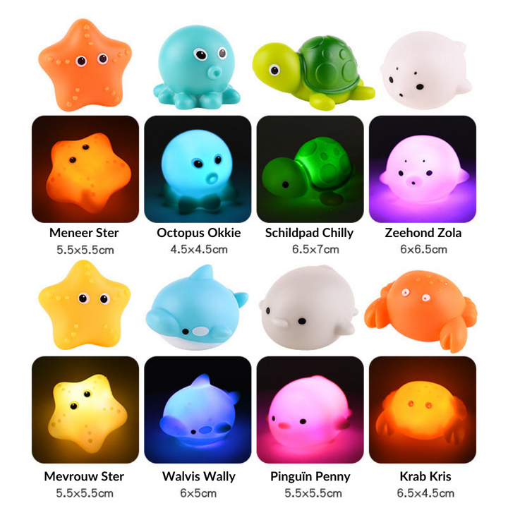 Twinkling Bath Buddies Set - Theodore | Luvikno