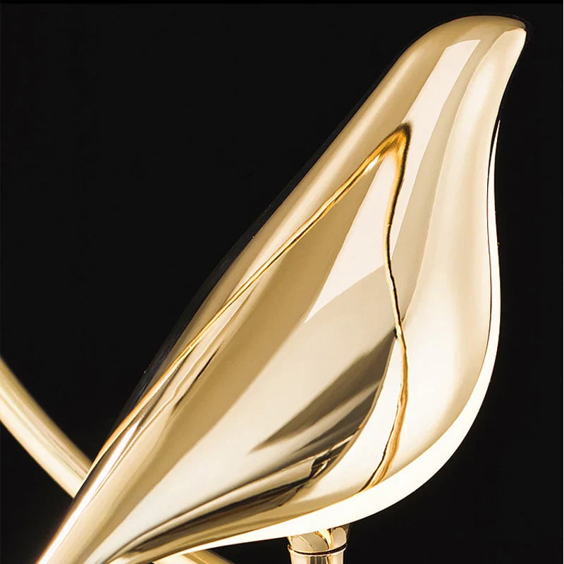 Gullfugl Vegglampe