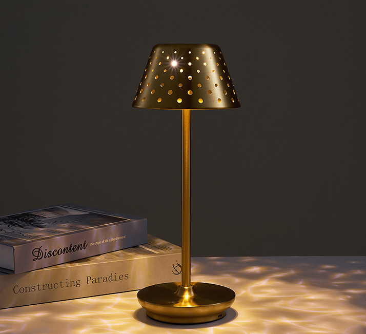 LuxeGlow – Portable LED Bordlampe for Moderne Interiør Luvikno