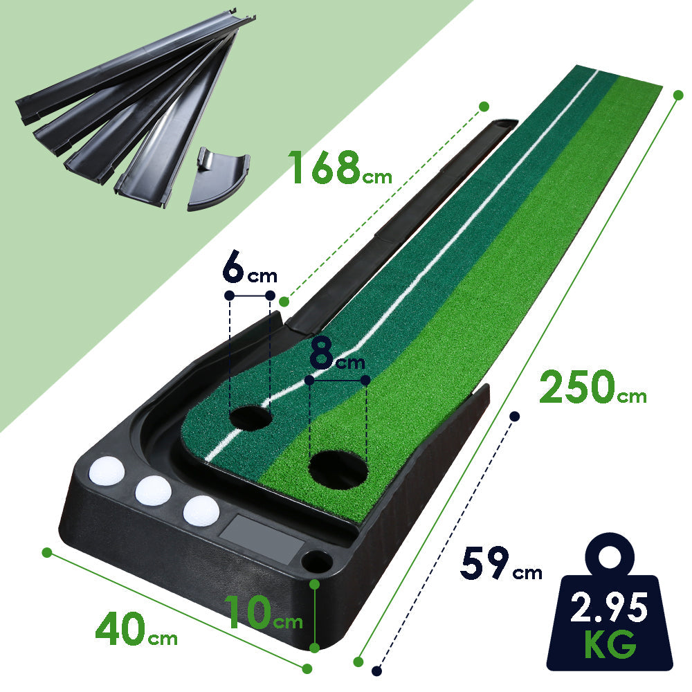 Golf matte Putting matte Golf Auto Return | Luvikno