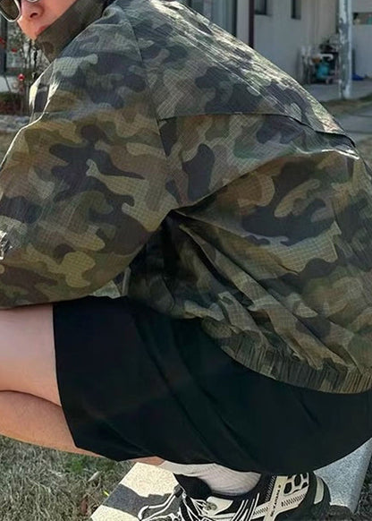 Luvik | Miesten Eis-Seide -takki piilotetulla vetoketjulla ja korkealla kauluksella