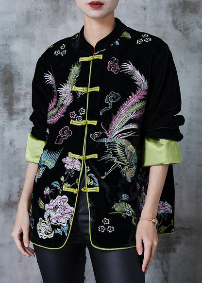 Luvik | Kiinalaistyyliset brodeeratut silkkiveluuritakit