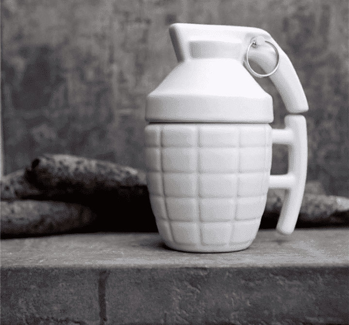 Grenade Mug | Luvikno