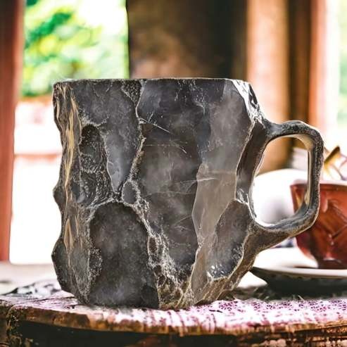 Luvikno | CrystalBrew Kaffe Kopper | Elegante mineral krystall kopper for en unik kaffeopplevelse