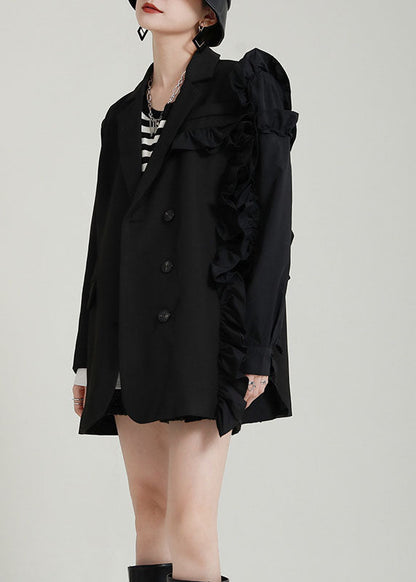 Luvik | PeterPan-Collier Patches Volantit Pitkät Hihat