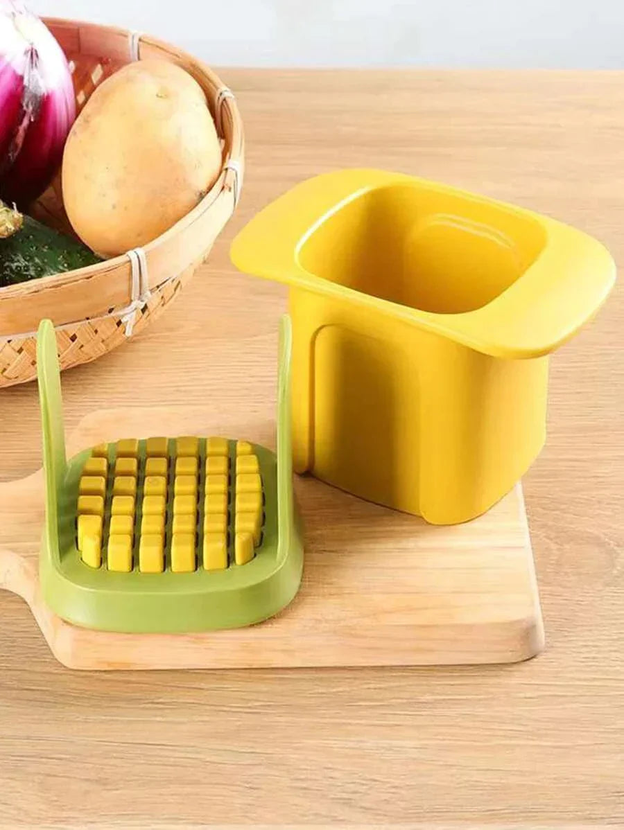 QuickChop Grønnsakskutter – Rask og Effektiv Grønnsaksskjærer Luvikno