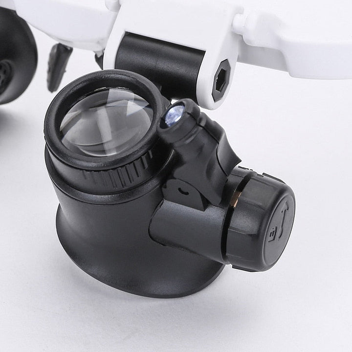 Luvikno | VisionPro HD Forstørrelsesglass med LED - Klart Syn og Komfort