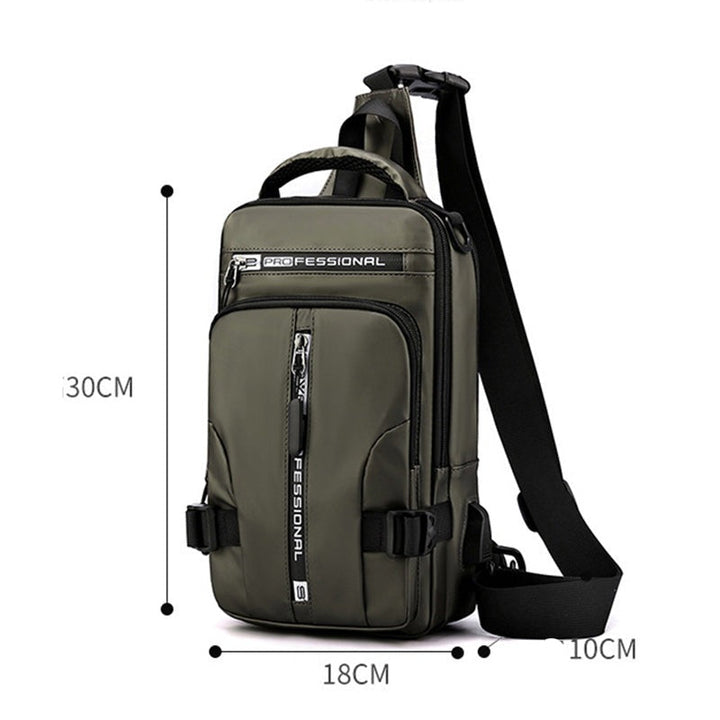 Elegant USB-lading Mini Crossbody Bag | Luvikno