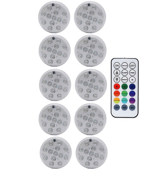 Luvikno | Multi-Farge LED Lys Vanntett ™ (Inkluderer GRATIS fjernkontroll)