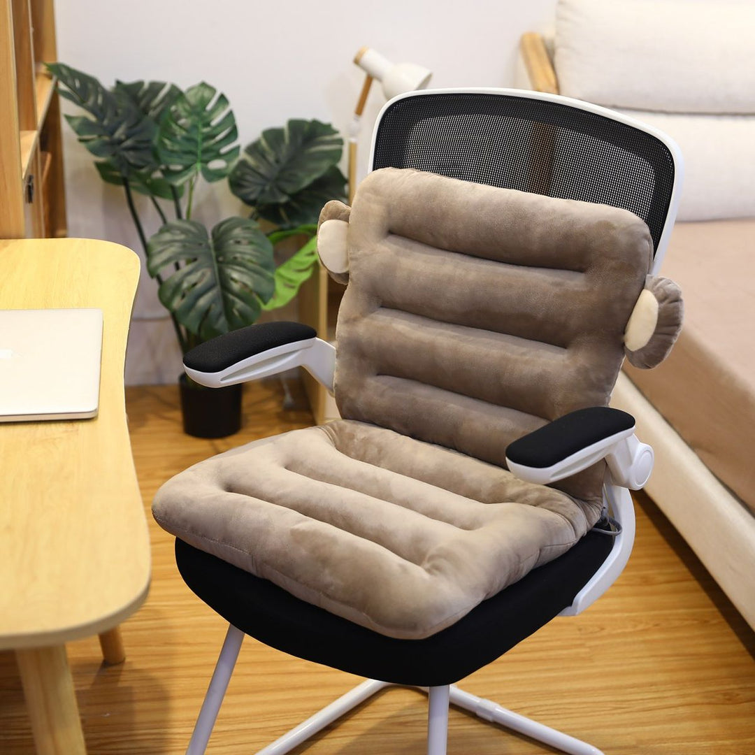 Luvikno | ComfortSeat Luksus Setepute for Rygg- og Rumpeplager – Ergonomisk og Rutsjefri
