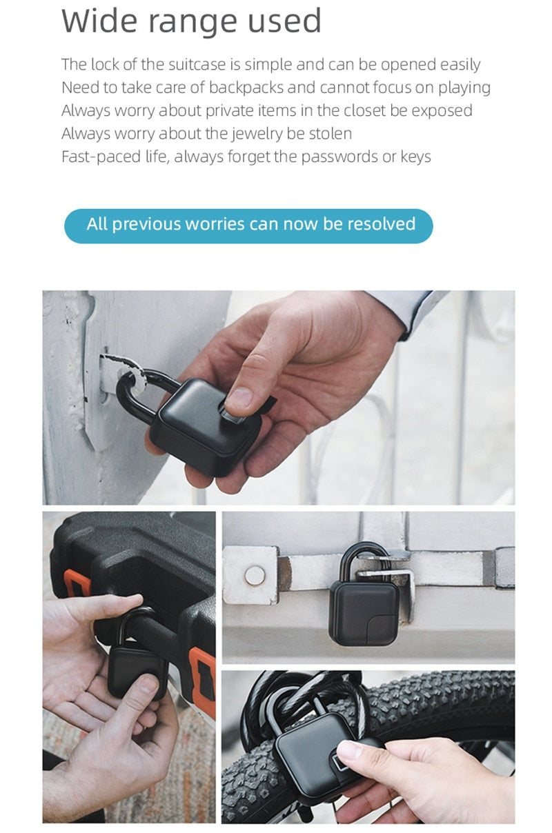 Bio-Lock - Finger Print Lock | Luvikno