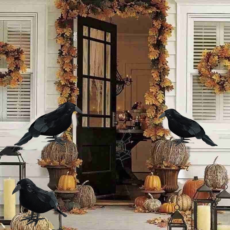 Luviknoack Crow Halloween Hjemmeinnredning | Luvikno