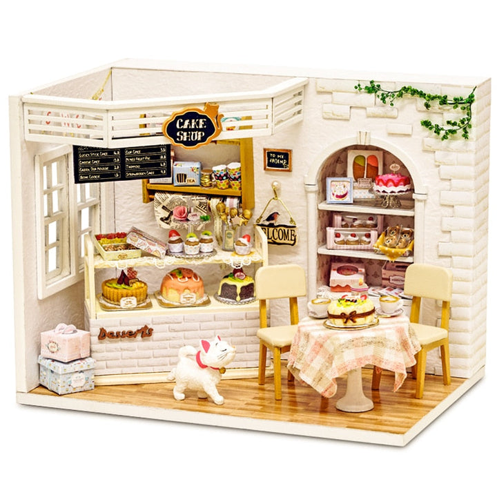 Miniatyr DIY japanske bygge leker kit | Luvikno