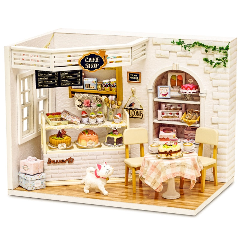 Miniatyr DIY Japanske Byggeleker Sett | Luvikno
