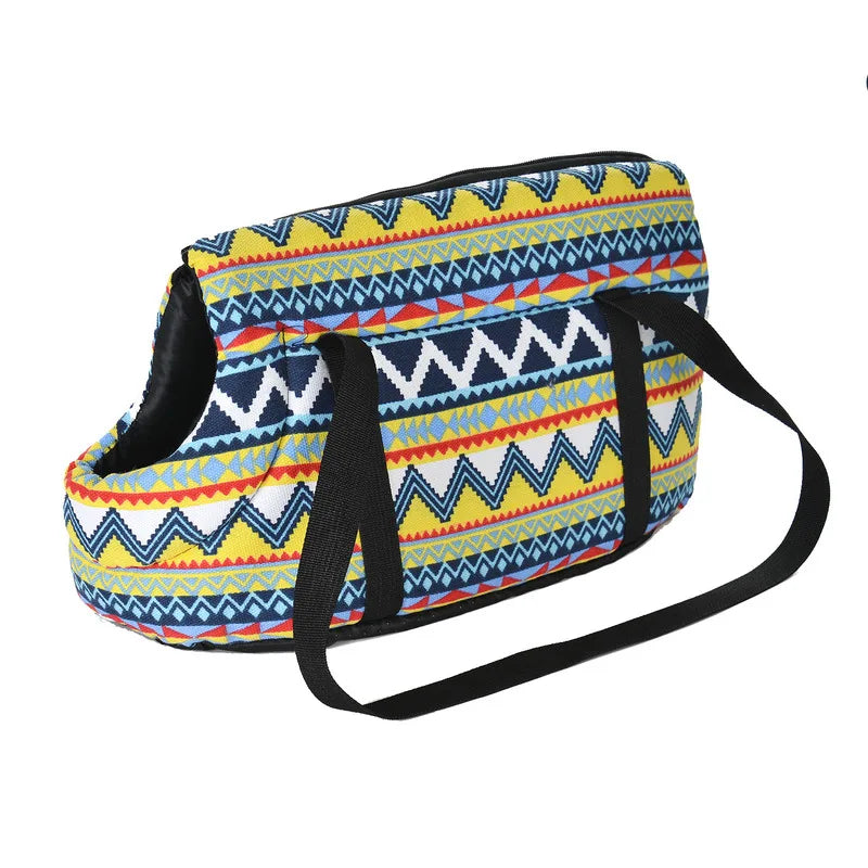 Luvikno | PawVoyager Classic Dyresekk | Myk og Komfortabel Transport Bag for Hunder og Katter | Utendørs Reisepose
