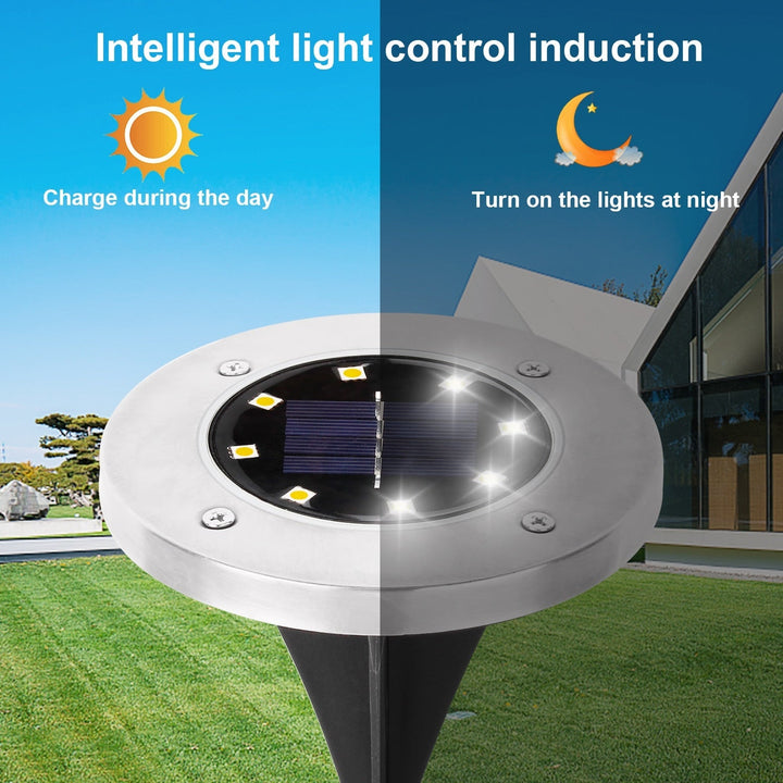 Luvikno | Trådløse LED solcelle hage lamper Pro - Skap den perfekte stemningen i hagen din!
