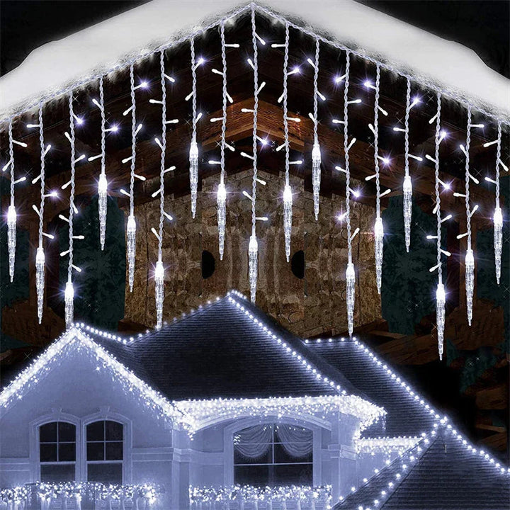 Snowlit - LED Lysgardin for Utendørs Luvikno