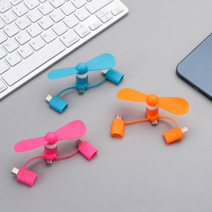 Bærbar Mini Telefon USB Vifte | Luvikno