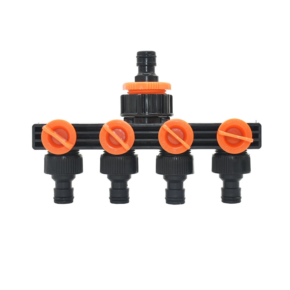 4-Way Hagekran Vann Splitter | Luvikno