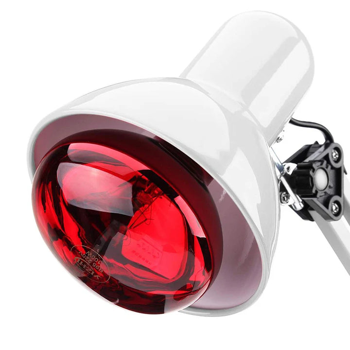 Luvikno | Rødt lys terapi lampe for hud - Infrarød oppvarming med stativ
