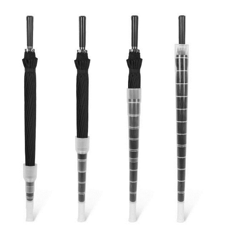 Minimalist Langt Håndtak Automatisk Paraply | Luvikno