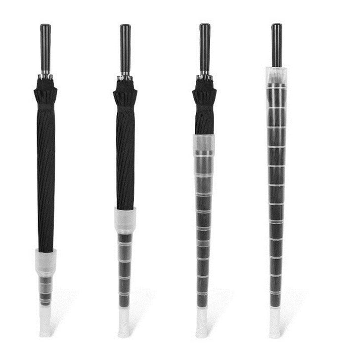 Minimalist Langt Håndtak Automatisk Paraply | Luvikno