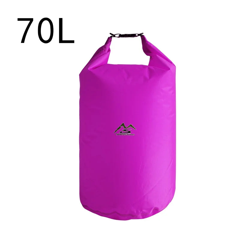 Luvikno | Dry Bag Set AquaVault | Vanntett & Rivesterk | 5L–70L | For Utendørs, Båt og Reise