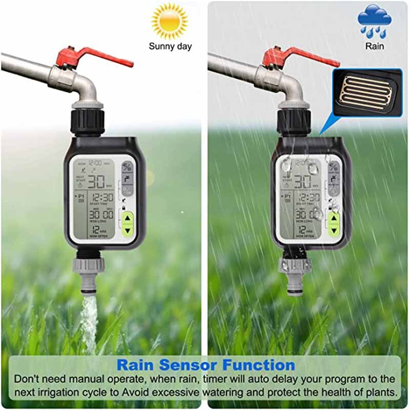Automatisk Hage Vanning Timer Sensor | Luvikno