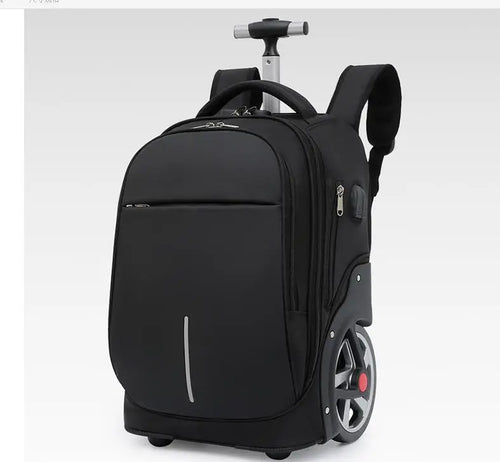 Hjulbar Multi-Purpose Mobil Rullende Reise Ryggsekk | Luvikno