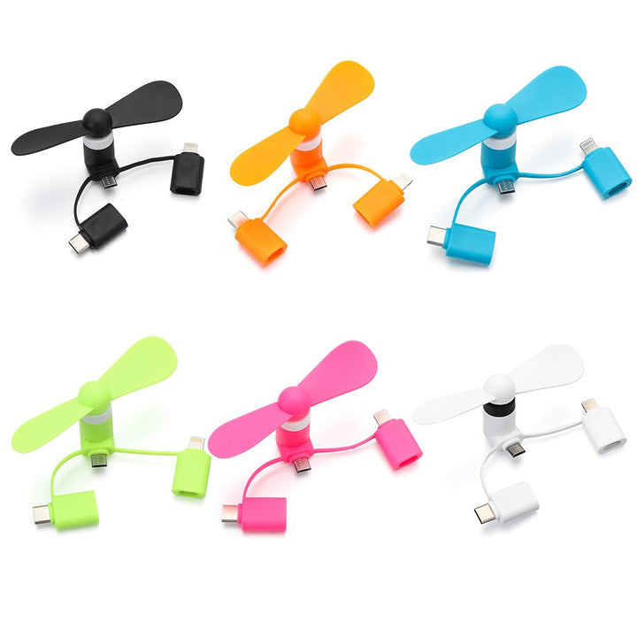 Bærbar Mini Telefon USB Vifte | Luvikno