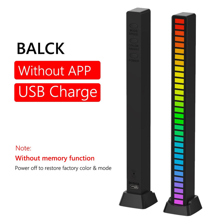 RGB Lydkontroll Rhythm Gjenkjennelse Lyslist | Luvikno