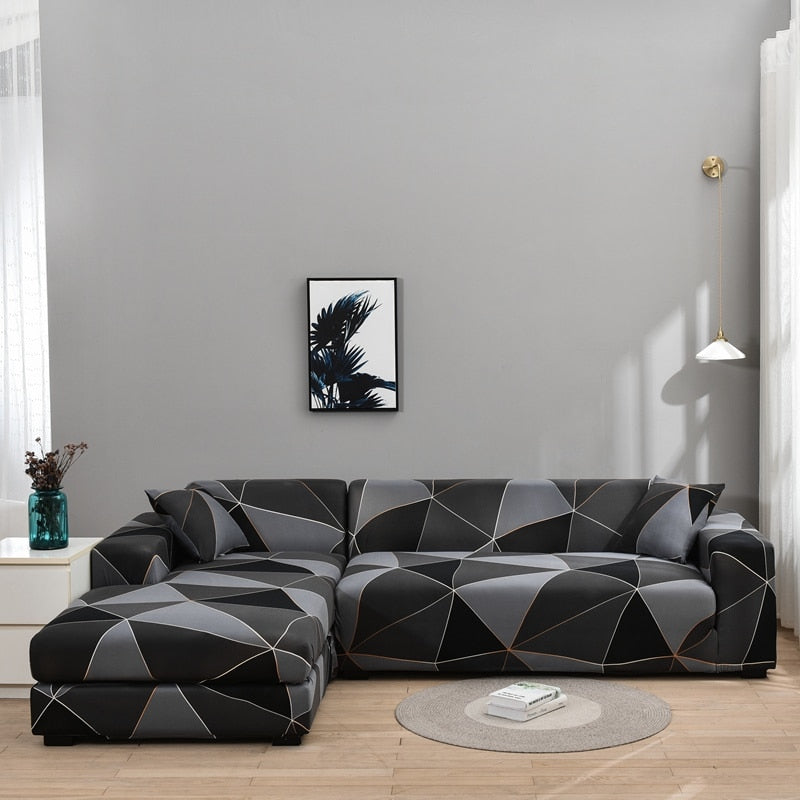 Moderne Antiskli Fargerik Elastisk Sofatrekk | Luvikno