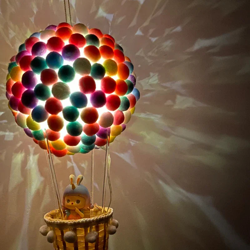 DIY Luftballong-formet Flygende Dyr Nattlampe | Luvikno
