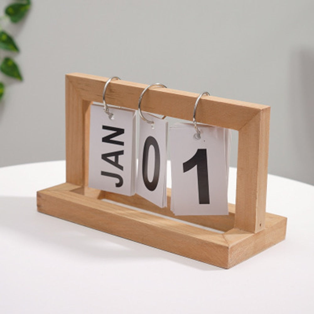 Trekantet Flip Desktop Daglig Kalender | Luvikno