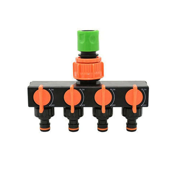 4-Way Hagekran Vann Splitter | Luvikno