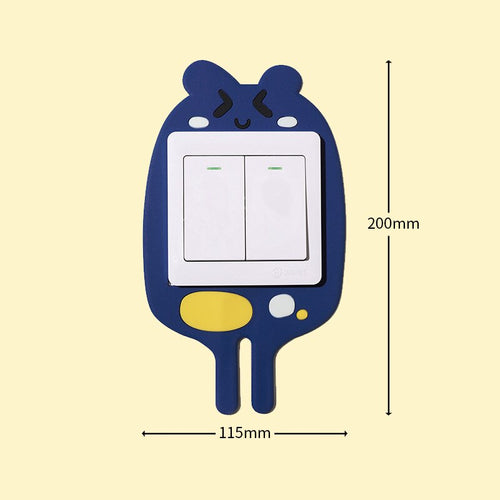 3D Luminous Cartoon Hook Outlet Sticker | Luvikno