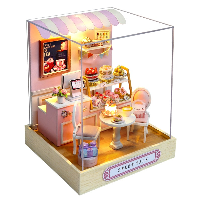Miniatyr DIY Japanske Byggeleker Sett | Luvikno