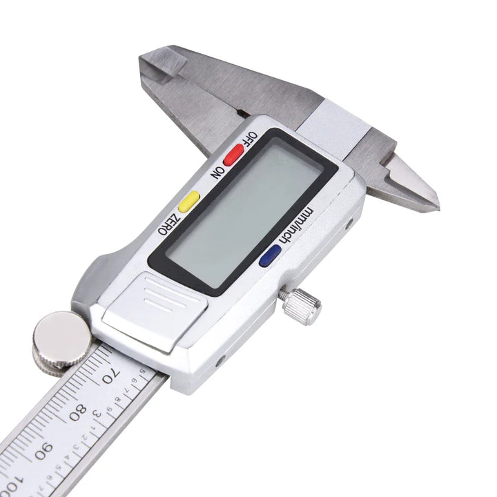 Luvikno | Precivio Digital Caliper laget av Rustfritt Stål | 15 cm Måleområde | Presisjonsmåleenhet med LCD-skjerm | ±0,03 mm Nøyaktighet