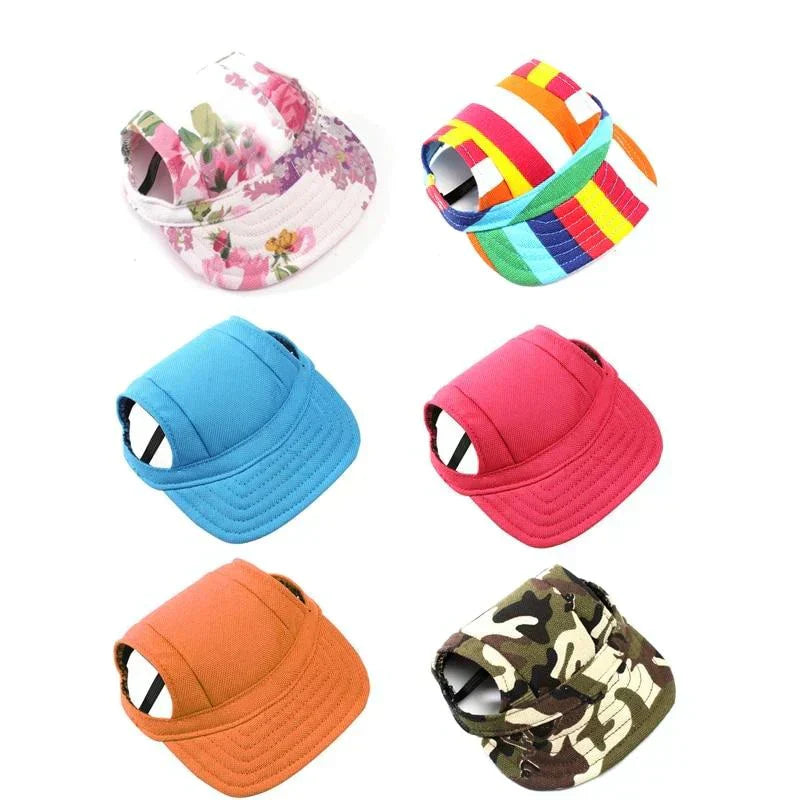 PawShade Pet Cap – Rund Skjermstil Luvikno