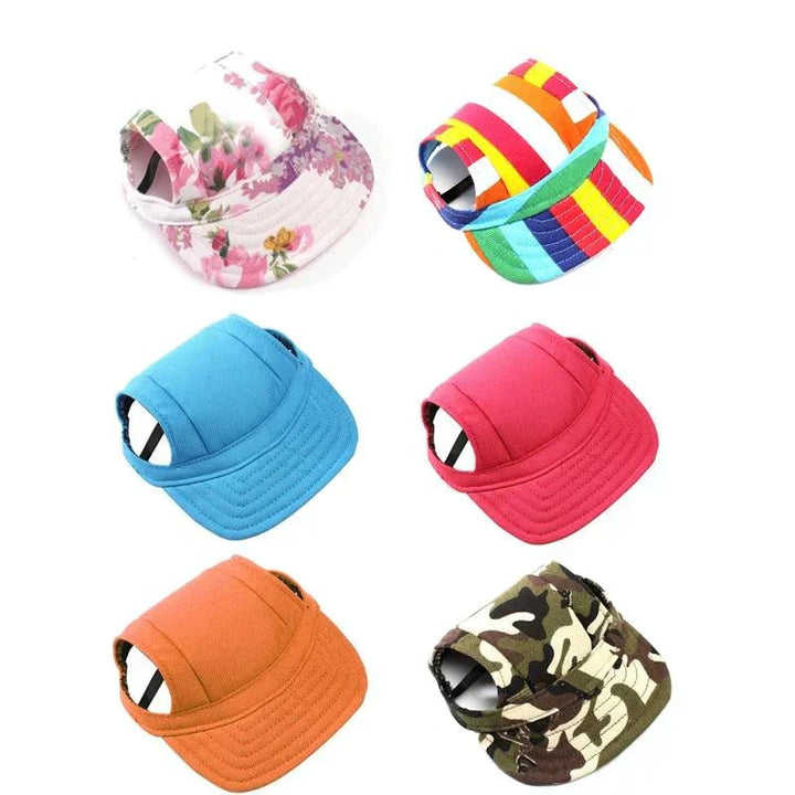 PawShade Pet Cap – Rund Skjermstil Luvikno
