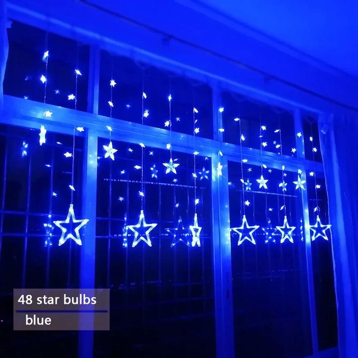 LED Star Garland - StarryGlow | Luvikno