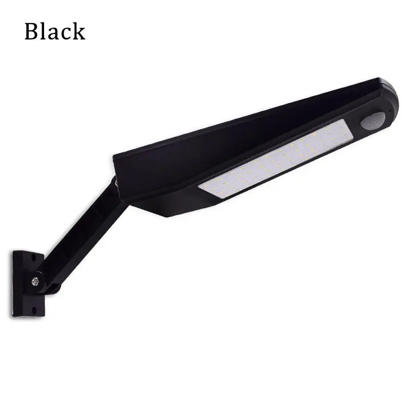 Luvikno | Lumenova SolarTech Sols LED Vegglampe 900lm | 48 LED-er | 4 Lyskilder | Bevegelsessensor & Svingarm | IP65 Værbestandig