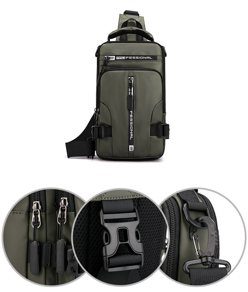 CityTrek Bag - Stilfull vanntett Oxford crossover Luvikno
