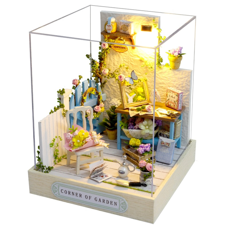 Miniatyr DIY japanske bygge leker kit | Luvikno
