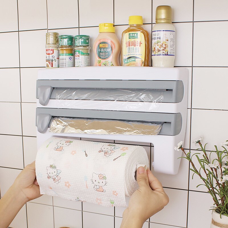Luvikno | Tearix - Smart oppbevaringshylle for folie og bakepapir