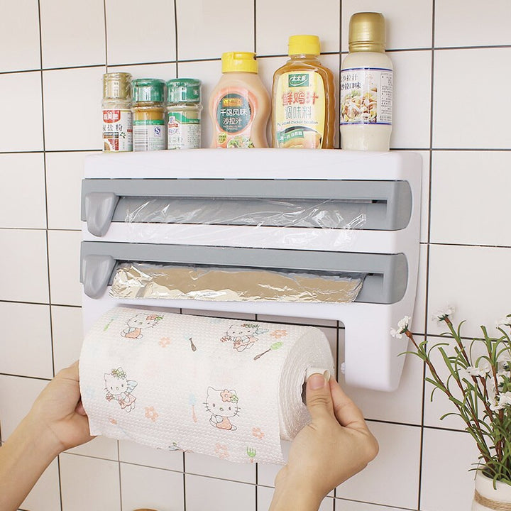 Luvikno | Tearix - Smart oppbevaringshylle for folie og bakepapir