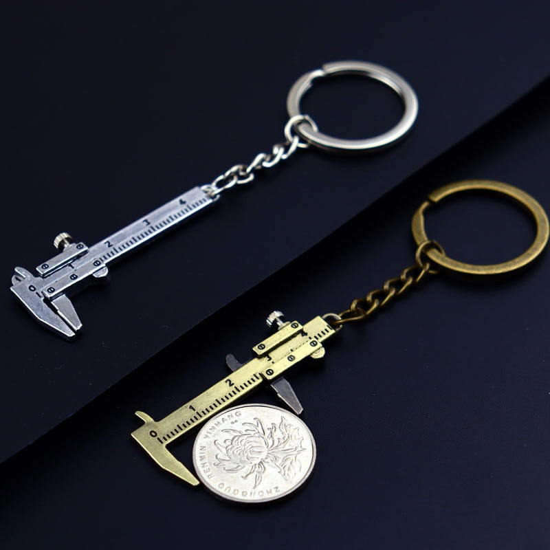 Mini Caliper Ruler Keychain | Luvikno