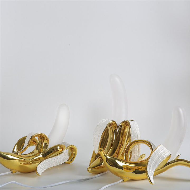 Luvikno | Bananalykter Bordlampe - Elegant Art Deco Bordlampe